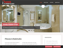Tablet Screenshot of fliesen-bad.de